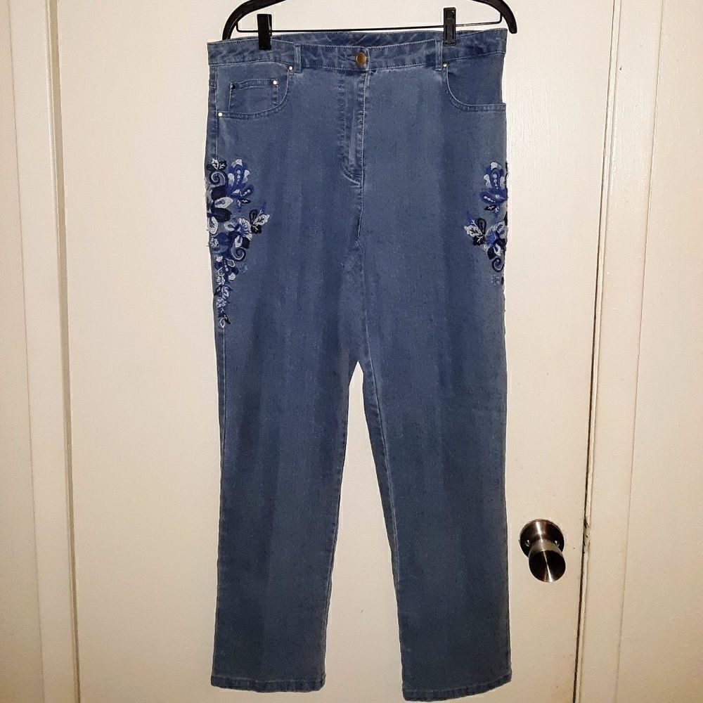 Ruby Rd. Blue Jeans